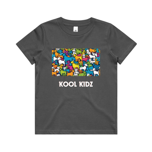 Colourful Dog T-Shirt